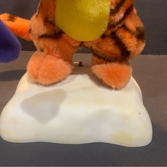 Disney 1996 KMart Tigger Skating Animated Christmas Figure Winnie The Pooh - Picture 3 of 6